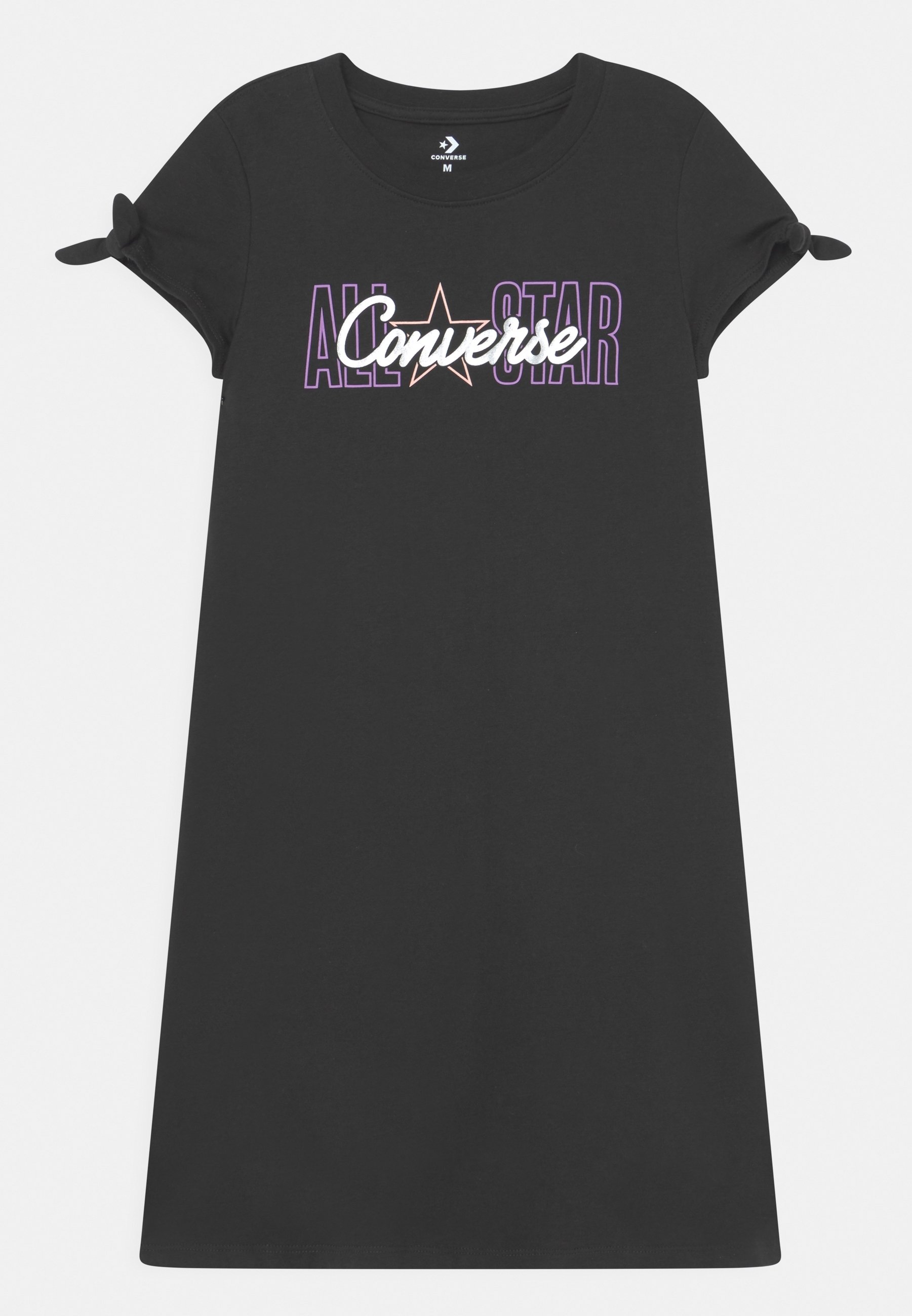 Converse GRAPHIC DRESS - Jersey dress - black - (Pre-owned) - Zalando.ie Converse GRAPHIC DRESS - Jersey dress - black - (Pre-owned) - Zalando.ie