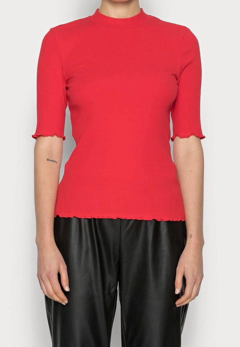 Selected Femme T-shirt basic - red