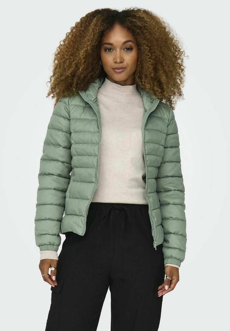 ONLY ONLTAHOE HOOD JACKET - Übergangsjacke - hedge green