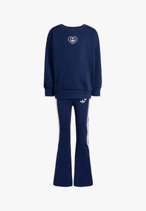 DISNEY CREW FLARED SET - Športni pulover - night indigo