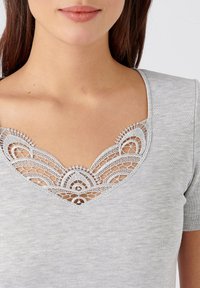 Damart FINITION  - Camiseta estampada - gris