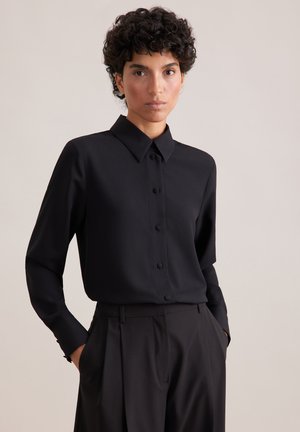 Hemdbluse - black