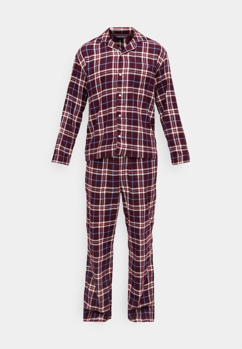 Tommy Hilfiger ORIGINAL RELAXED BOXED - Pyjamas - burgundy/rød - Zalando.dk