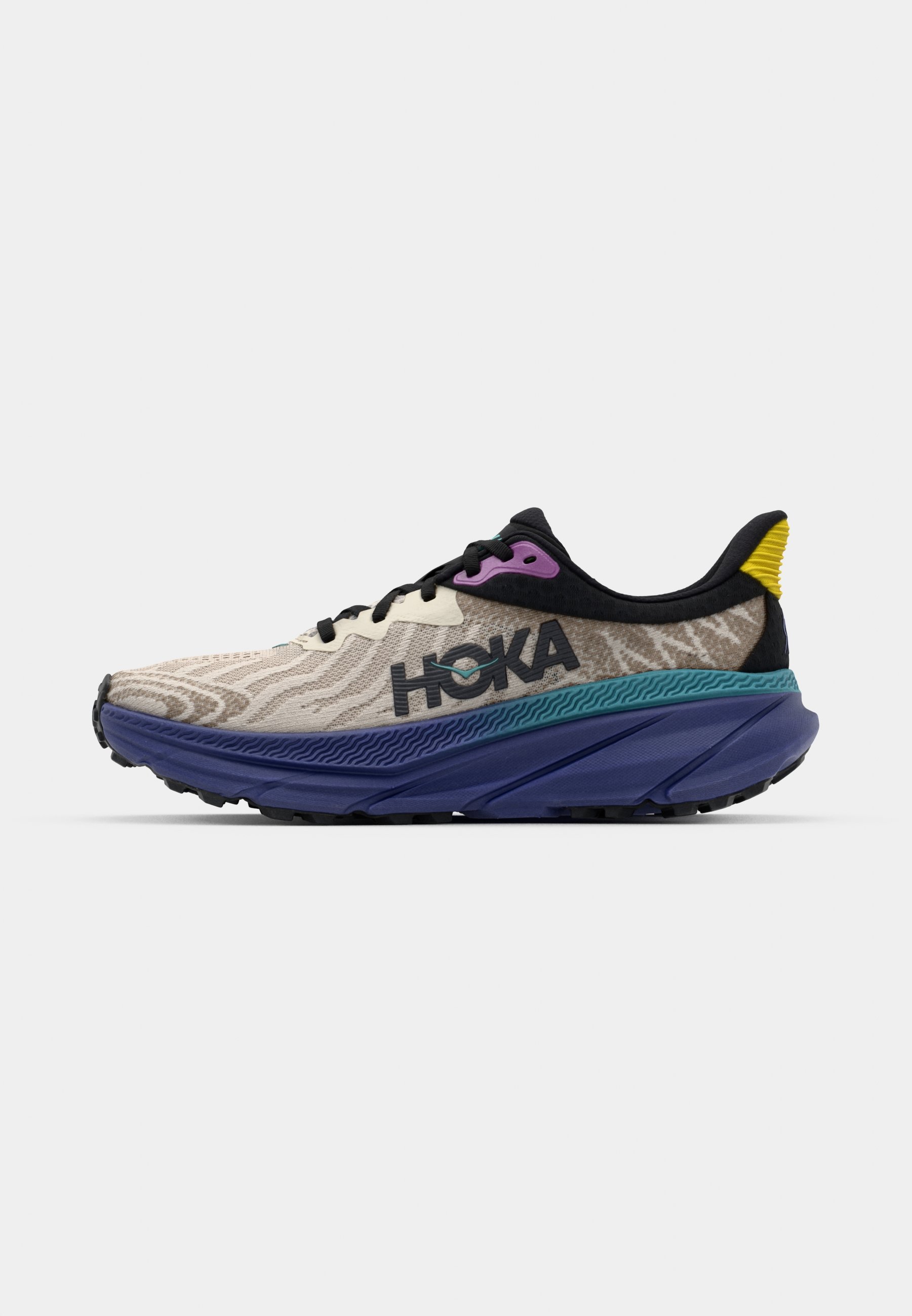 HOKA CHALLENGER 7 - Scarpe da trail running - olive haze/forest