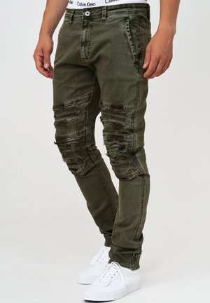 Jeans Slim Fit - dark green