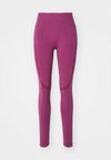 RUSH SEAMLESS - Leggings - dark mauve melange