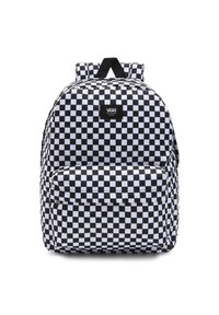 Vans - MN OLD SKOOL CHECK BACKPACK - Mochila - black white Imagen en miniatura 1