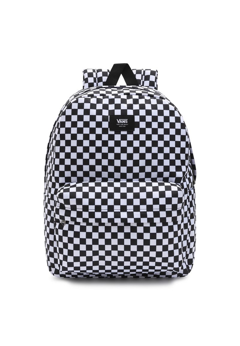 Vans - MN OLD SKOOL CHECK BACKPACK - Mochila - black white, Ampliar