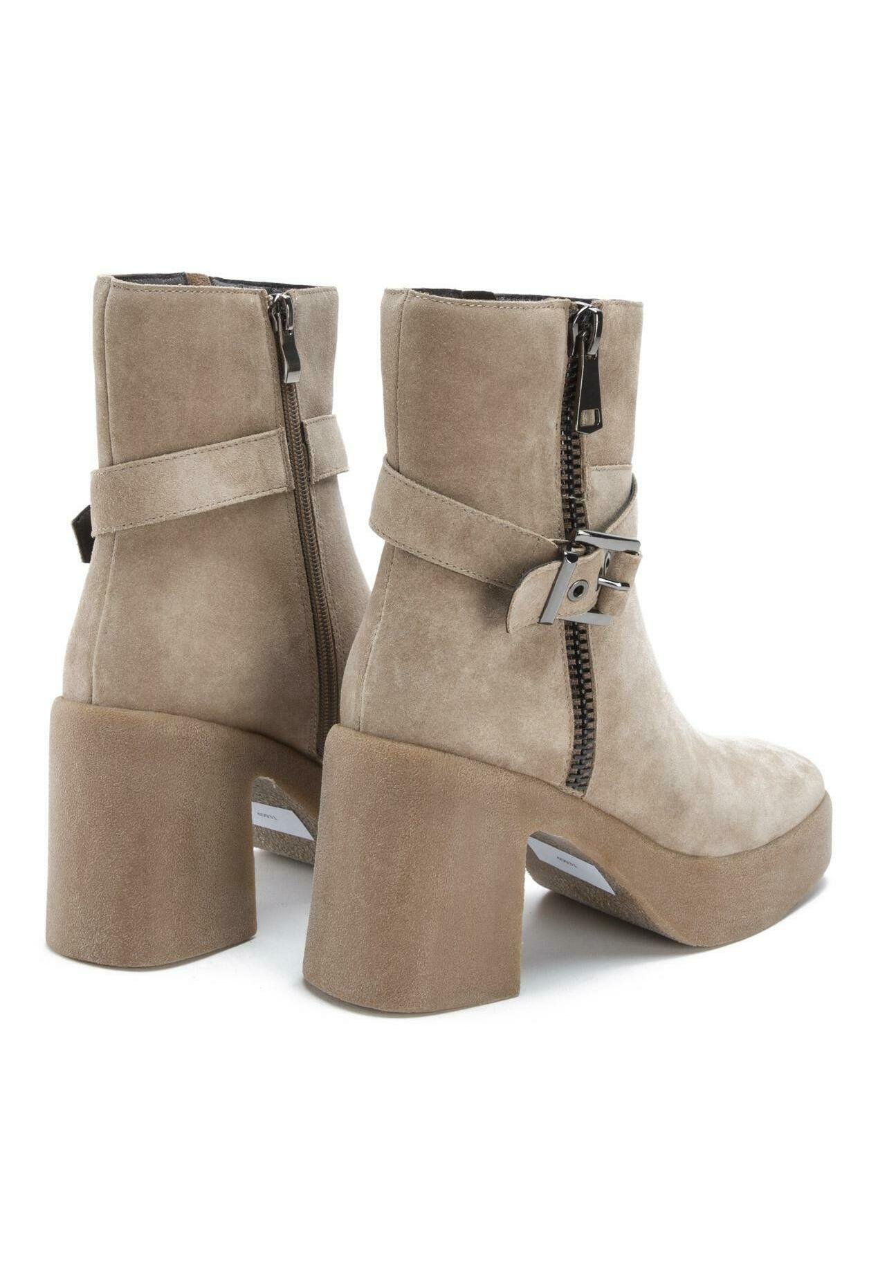 Alma en Pena TEJO - Botines de tacón - vison/marrón claro - Zalando.es