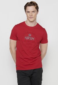 Koroshi SHORT SLEEVE - Apdrukāts T-krekls - rojo red
