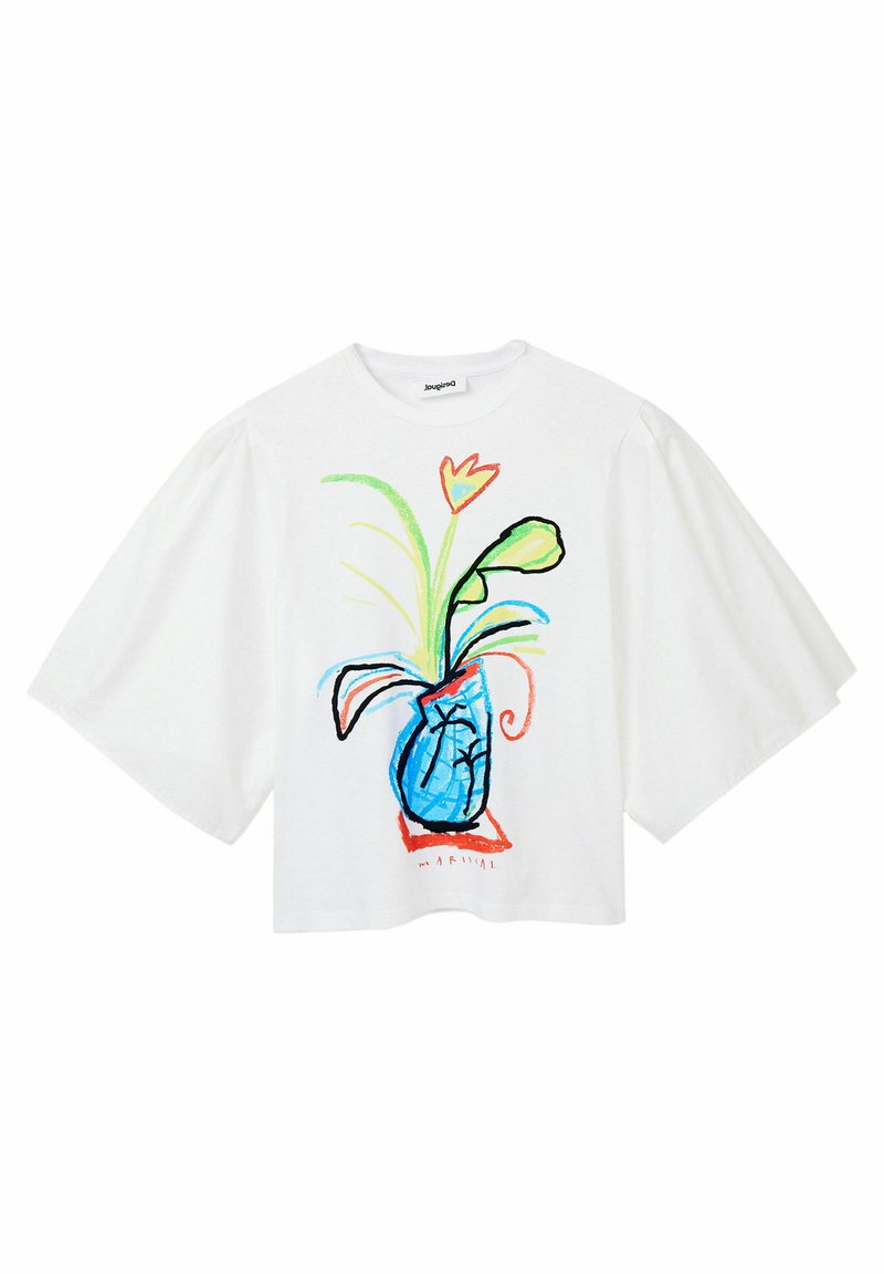 Desigual T-shirt print wit
