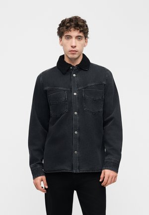 Pepe Jeans, THEO SHIRT - Veste en jean - black denim