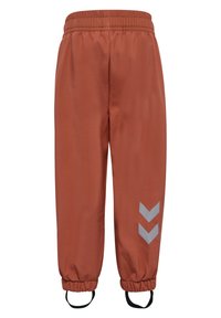 Hummel HMLJUPITOR TEX MINI - Regnbukser - copper brown
