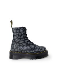 Dr. Martens JADON DISTORTED LEOPARD S BACKHAND  - Botine cu platformă - black