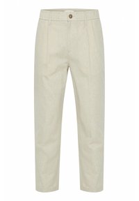 CFMARC LINEN MIX RELAXED FIT - Nohavice - chateau gray melange