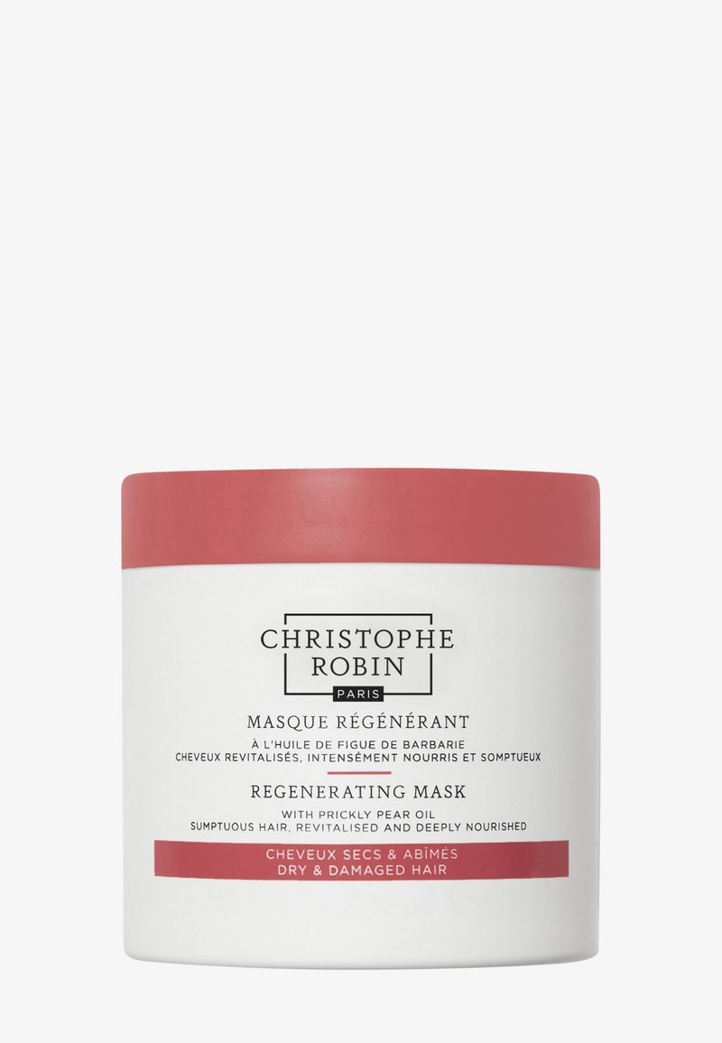 Christophe Robin - REGENERATING MASK WITH PRICKLY PEAR OIL - Maschera per capelli, Ingrandire