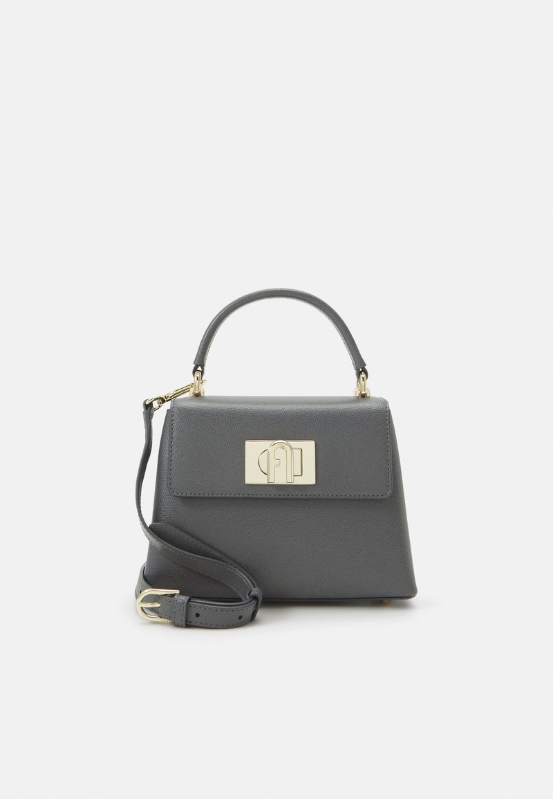 Furla - MINI TOP HANDLE - Kabelka - grey, Zväčšiť