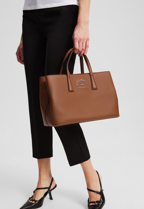 SATCHEL - Handbag - dark tan