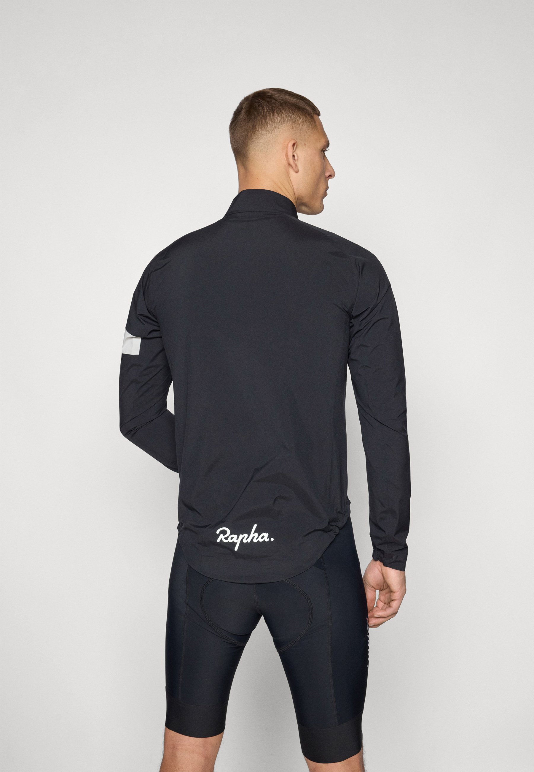 Rapha MENS CORE RAIN JACKET - Hardshell jacket - black/white/black