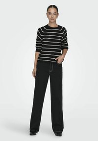 JDY JDYELLEN ONECK RAGLAN - Trui - black