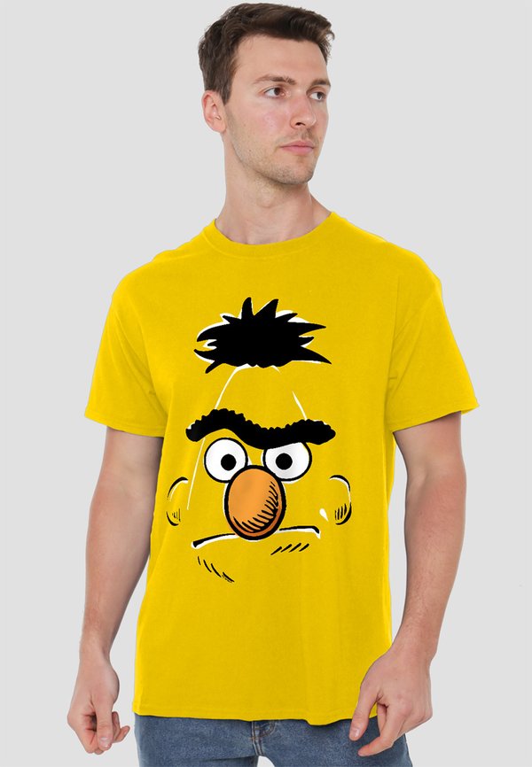 SESAME STREET BERT RETRO SKETCH FACE - T-Shirt print
