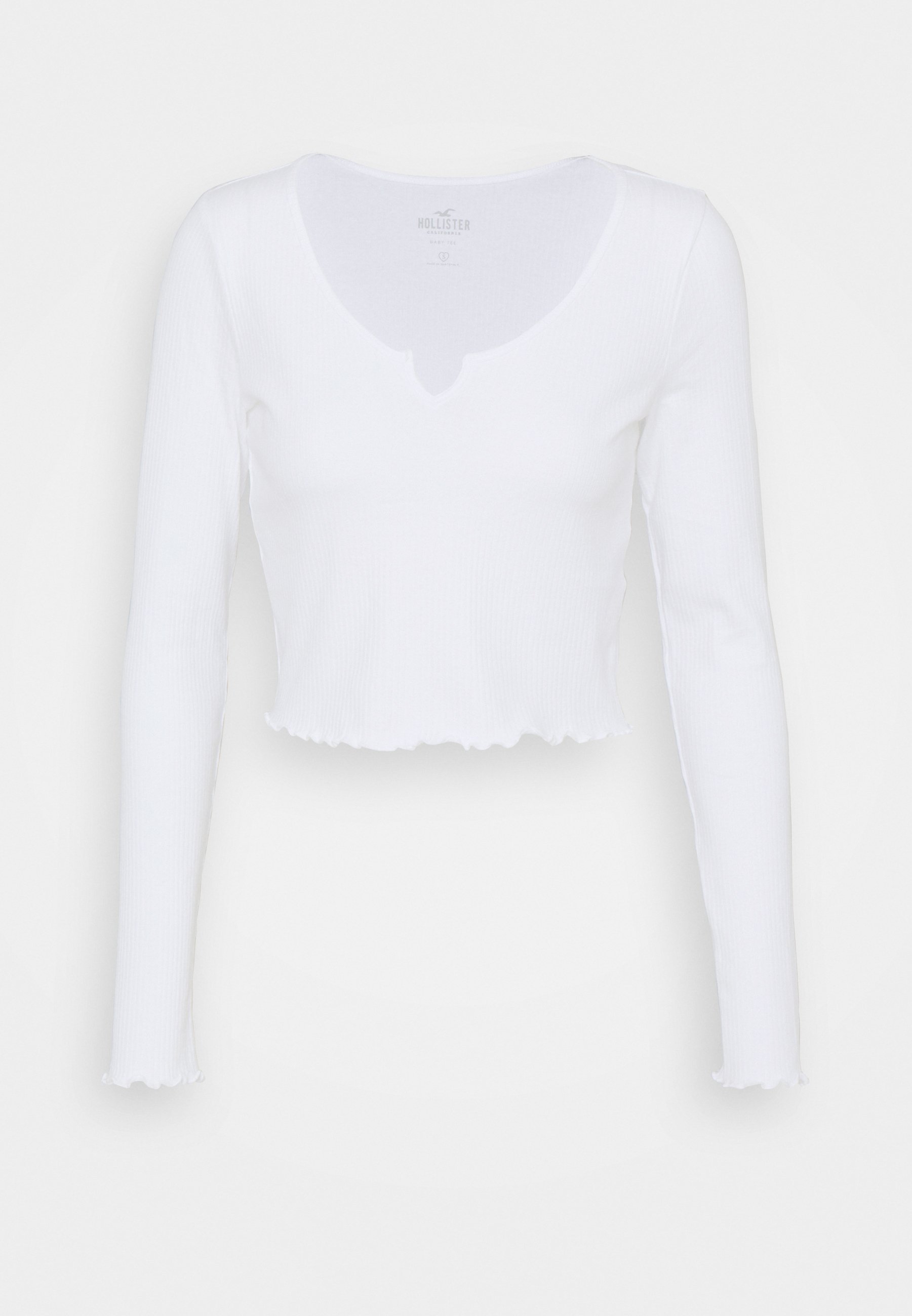 Hollister Co. NOTCH NECK - Long sleeved 