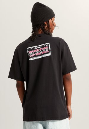 Vans, BARB PLATE LOOSE - T-Shirt print - black