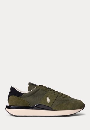 TRAIN 89 SUEDE & OXFORD SNEAKER - Sneakers basse - tonal olive