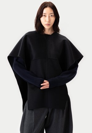 VERSATILE PONCHO - Cape - black