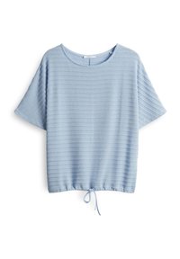 LOOSE FIT BATWING - T-shirt con stampa - oxford blue