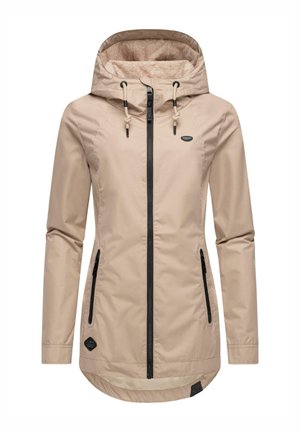 ZUKA - Waterproof jacket - latte