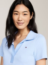 Tommy Hilfiger SLIM OPEN DRESS - Dnevna haljina - vessel blue