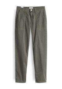 MID RISE ANKLE RELAXED FIT - Chinos - olive leaf