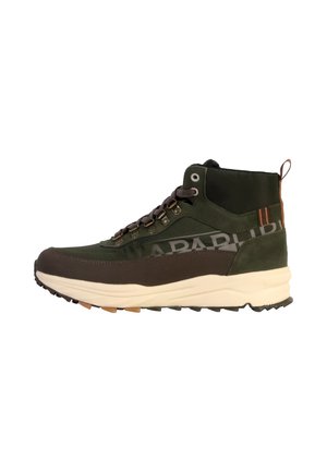Sneakers hoog - vert lichen
