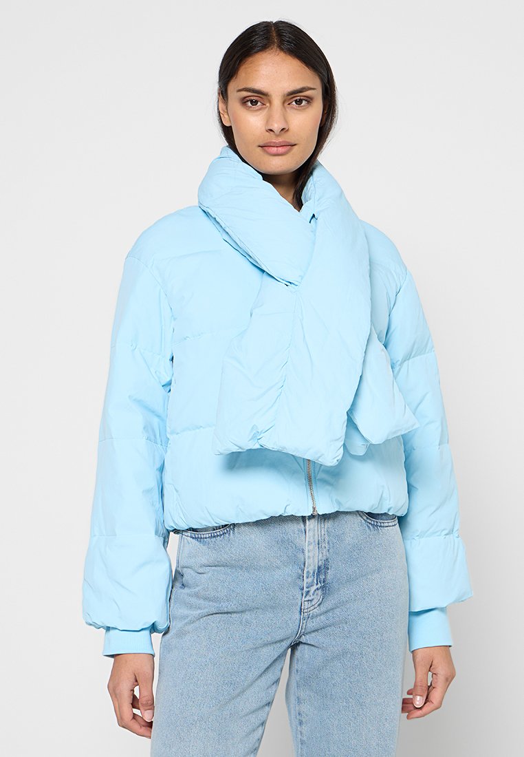 Calvin Klein Gewatteerde jas blauw Calvin Klein Gewatteerde jas blauw