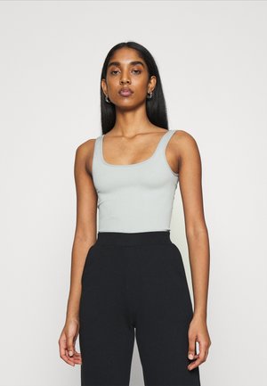 IMOGEN TANK - Linne - grey