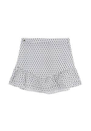 Mini skirt - black white