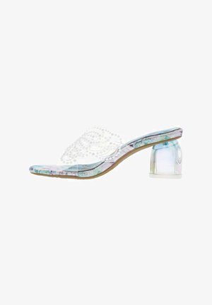 LAURA VITA, Mules à talons - turquoise