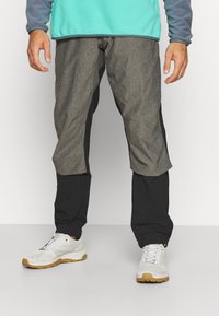 Norrøna TRAINING PANTS - Calças para exterior - caviar/dark grey melange