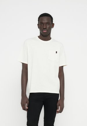 DOVER SLUB TEE  NOOS - Paprasti marškinėliai - antique white
