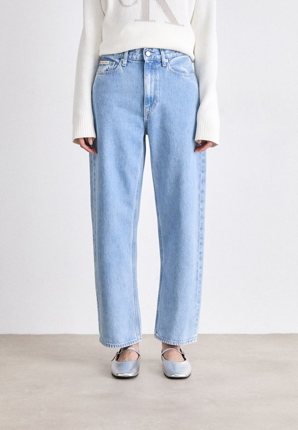 BARREL - Straight leg jeans - denim light