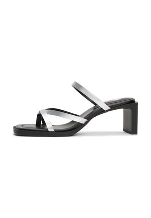 THE SOHO - T-bar sandals - silver