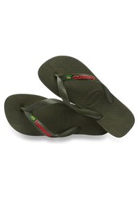 Havaianas HAVAIANAS FLIP FLOP BRASIL LOGO - Sapatos para piscina - khaki