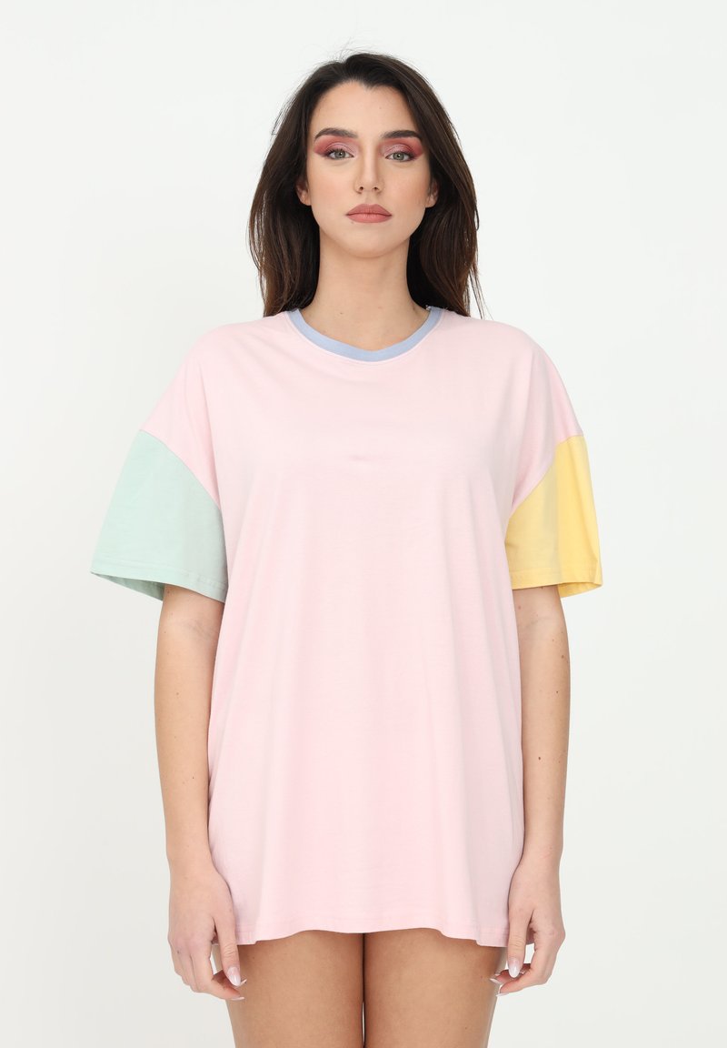 Damen Freizeitkleider | ONLY 15253601 Jerseykleid parfait pink/mehrfarbig - GD49217 Damen Freizeitkleider | ONLY 15253601 Jerseykleid parfait pink/mehrfarbig - GD49217