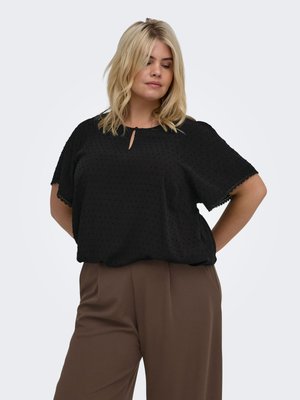 ONLY Carmakoma, TOP CARTAMRA TOP - Blouse - black