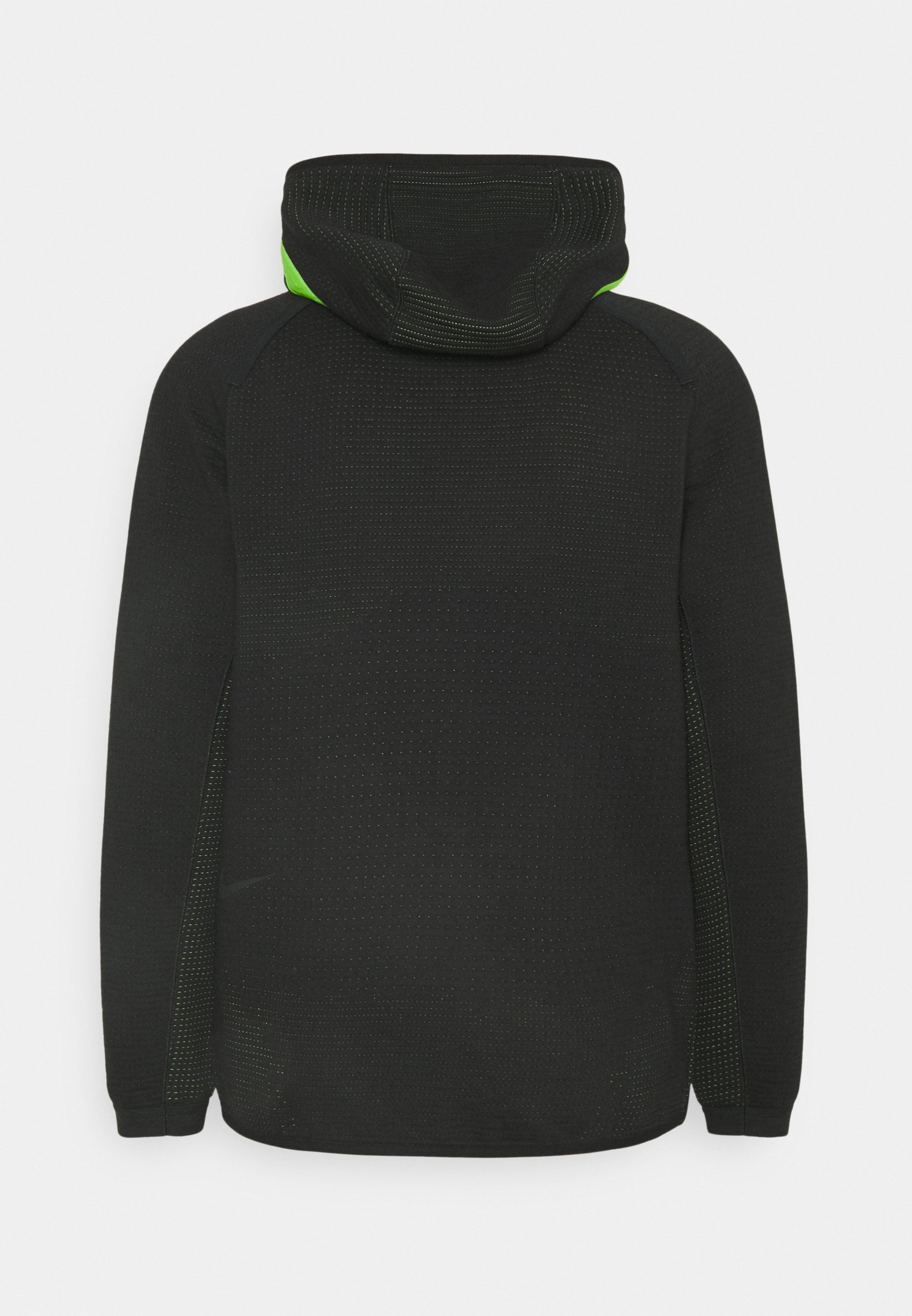 black fuzzy sweatshirt