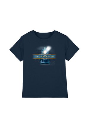 Warner Brothers, POLAR EXPRESS/TRAIN LOGO UNISEX - Print T-shirt - dark blue