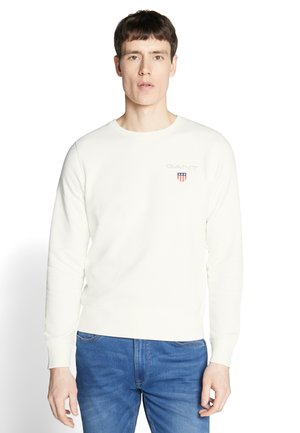 MEDIUM SHIELD CNECK - Sweatshirt - eggshell