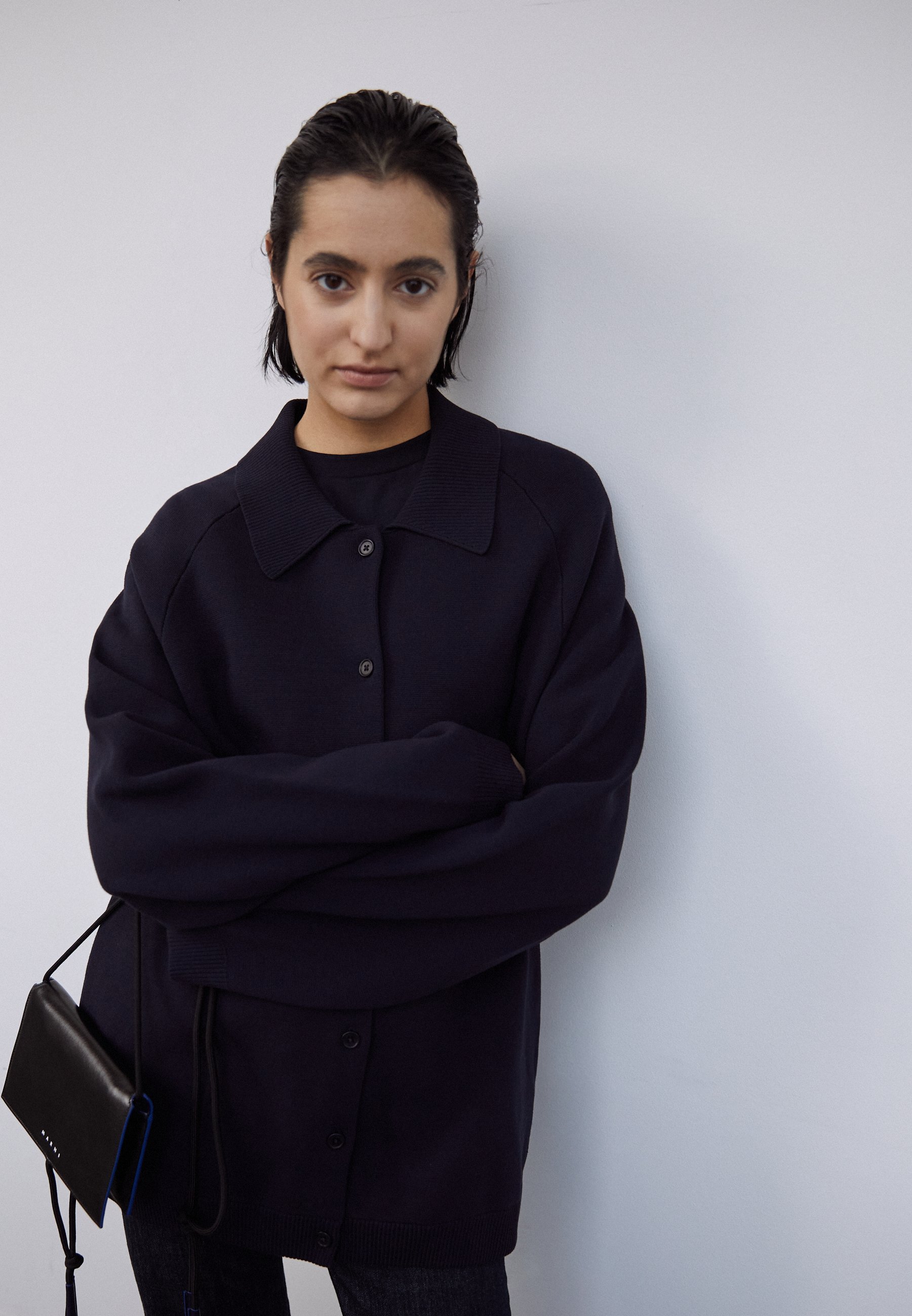 Filippa K JUDITH JACKET - Vest - navy/donkerblauw - Zalando.nl