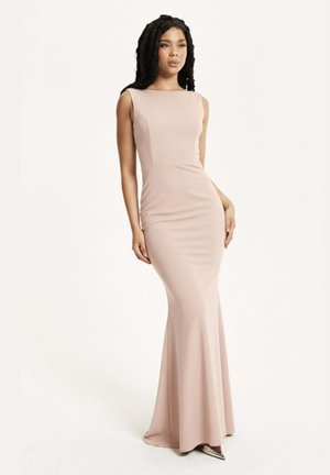 DRAPED COWL BACK MAXI DRAPED - Occasion wear - pink